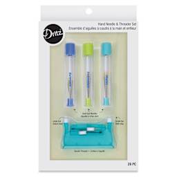 Dritz Hand Needle & Threader Set, front of the packaging