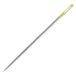 Dritz Gold-Eye Wool Applique Needles, close-up of needle