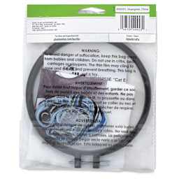 Bucilla Photographic Stamped Embroidery Kit - Cat Eyes back of packaging