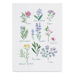 DMC The Designer Collection Cross Stitch Kit finished