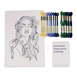 “Portrait with Bellbind” by Joanna Hateley, Beginner contents