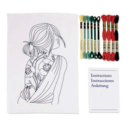 “Portrait with Poppies” by Joanna Hateley, Beginner - contents