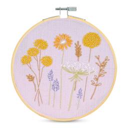 DMC Stitch Kit - Grasses finished