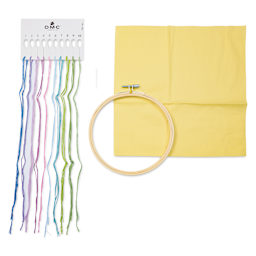 DMC Stitch Kit - Sea Holly contents