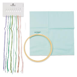 DMC Stitch Kit - Poppies contents