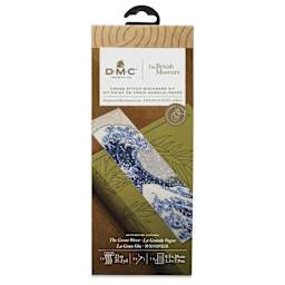 DMC The Museum Collection Cross Stitch Kit - “The Great Wave” by Katsushika Hokusai - front of packaging