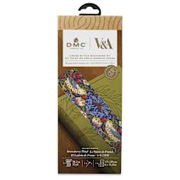 DMC The Museum Collection Cross Stitch Bookmark Kit - "Strawberry Thief" by William Morris - front of packaging