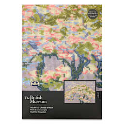 DMC The Museum Collection Cross Stitch Kit - "A Tree in Blossom” by William Giles, front of packaging