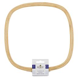 DMC Wooden Needlework Hoop - Square, 25 cm - back