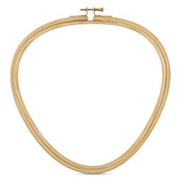 DMC Wooden Needlework Hoop - Triangle, 26.5 cm x 26 cm - front