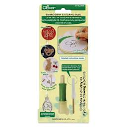 Clover Embroidery Stitching Tool - front of packaging