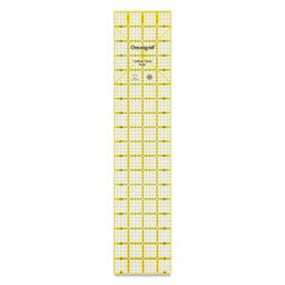Omnigrid Rectangle Folding Ruler shown folded