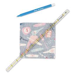 Omnigrid Marking Ruler Trio - Set of 3 - in use