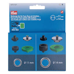 Prym Vario Creative Eyelet Tools - Set of 8 - front of packaging