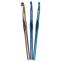 Boye Aluminum Crochet Hooks - Set of 3, US J/K/N