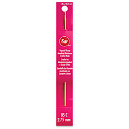 Boye Aluminum Crochet Hook - US C, 6" - front of packaging