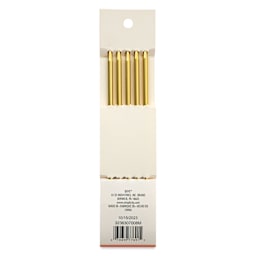 Boye Aluminum Doublepoint Knitting Needles - Pkg of 5, US 8, 7" - back of packaging