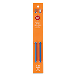 Boye Aluminum Crochet Hook - US 10-1/2, 10" - front of packaging