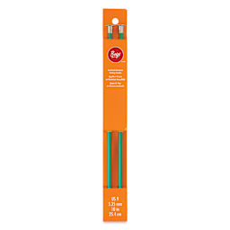 Boye Aluminum Knitting Needles - US 9, 10" - front of packaging