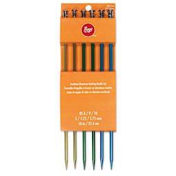 Boye Aluminum Knitting Needles - Set of 3, US 8/9/10, 10" - front of packaging
