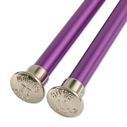 Boye Aluminum Knitting Needles - US 11, 10" - close-up