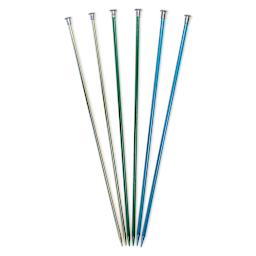 Boye Aluminum Knitting Needles - Set of 3, US 8/9/10, 14"