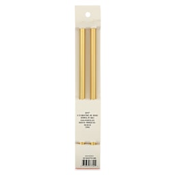 Boye Aluminum Knitting Needles - US 15, 10" - back of packaging