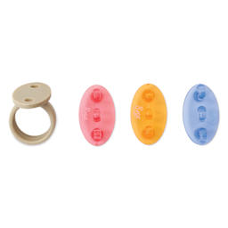 Boye Finger Guides - Assorted Colors, Set of 3