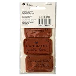 Boye Project Labels - Love, Pkg of 6 - back of packaging