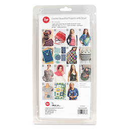 Boye I Taught Myself to Crochet Kit - Set of 30 - back of packaging