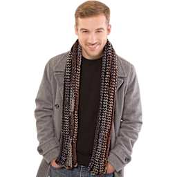 Boye I Taught Myself to Loom Knit Kit - Set of 10 - finished scarf example