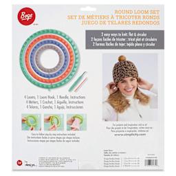 Boye Looms - Round, Set of 4 - back of packaging