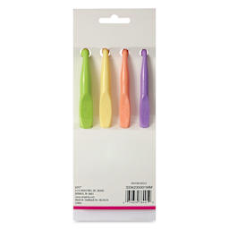 Boye Plastic Crochet Hook - Set of 4, US L/M/N/P - back of packaging