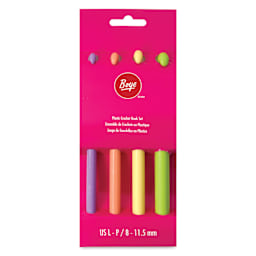 Boye Plastic Crochet Hook - Set of 4, US L/M/N/P - front of packaging
