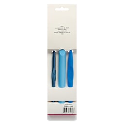 Boye Plastic Crochet Hook - Set of 3, US L/P/Q - back of packaging
