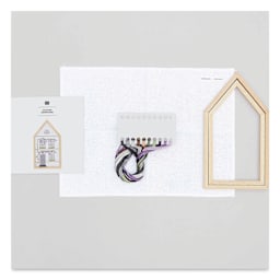 Rico Design Counted Cross Stitch House Kit - Summer House contents