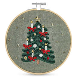 Rico Design Embroidery Kits - Christmas Tree