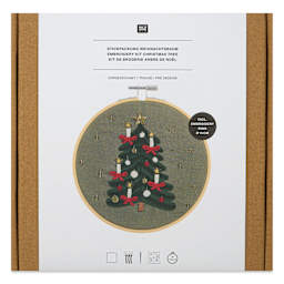 Rico Design Embroidery Kits - Christmas Tree front of packaging