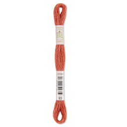 DMC Eco Vita Organic Wool Thread - Papaya Madder, 17-1/2 yds
