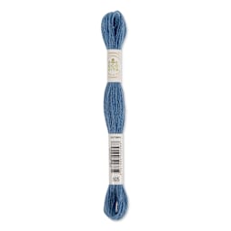 DMC Eco Vita Organic Wool Thread - Azure Indigo, 17-1/2 yds