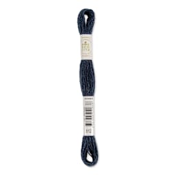 DMC Eco Vita Organic Wool Thread - Storm Indigo, 17-1/2 yds