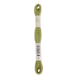 DMC Eco Vita Organic Wool Thread - Lime Woald, 17-1/2 yds