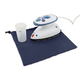 Dritz Mighty Steam Iron - with included measuring cup and storage bag
