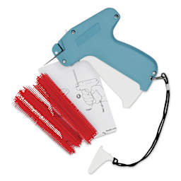 Dritz Quilter's Basting Gun w/ 500 Tacks - contents