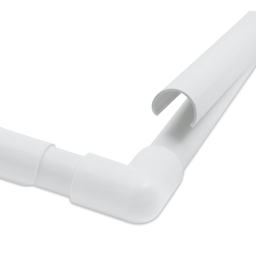 Dritz Quilt-N-Go Lap Frame - 14" x 14" - close-up of snap-on plastic cover