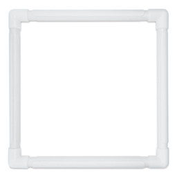 Dritz Quilt-N-Go Lap Frame - 14" x 14" - completed frame