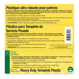 Dritz Heavy Duty Quilting Template - 12 in x 18 in - front of packaging