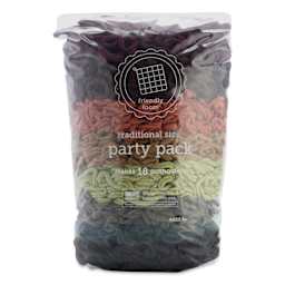 Friendly Loom Traditional Size Cotton Loops - Earth Tones, Party Pack