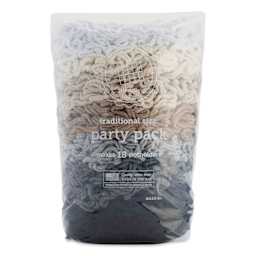 Friendly Loom Traditional Size Cotton Loops - Neutrals, Party Pack