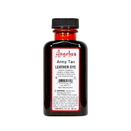 Angelus Leather Dyes Army Tan - 3 oz. Dauber Bottle